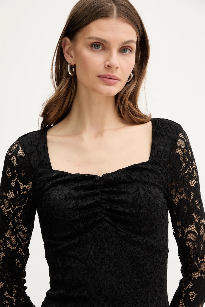 Blúzka Guess čierna W6PP67.KJ210