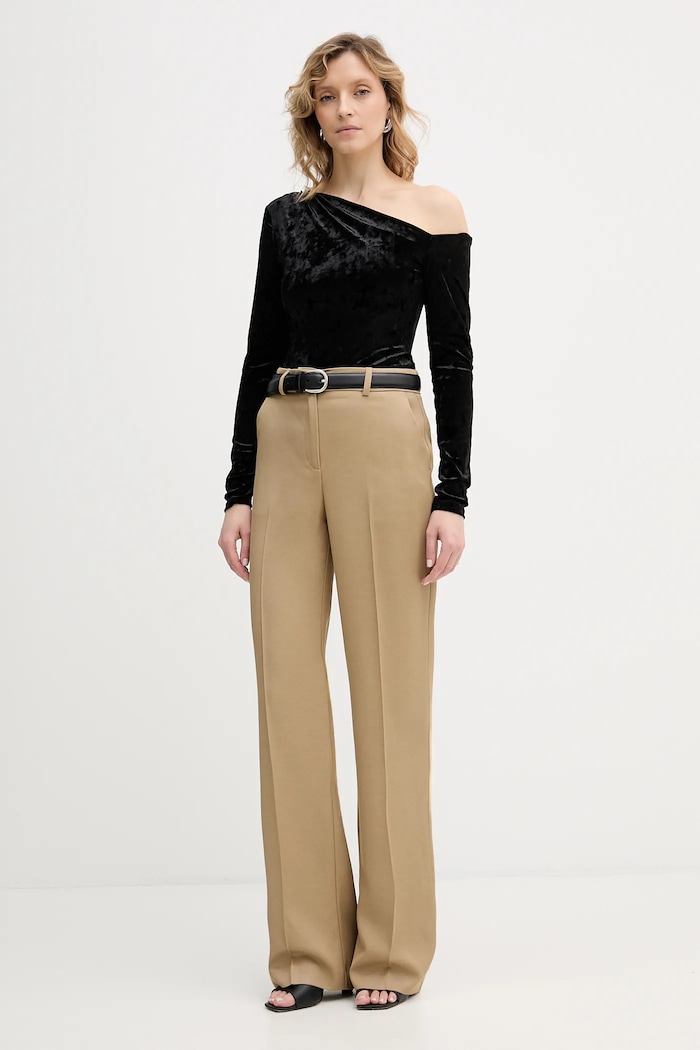 Zamatové body Guess W6PP70.KJ170 čierna SS26