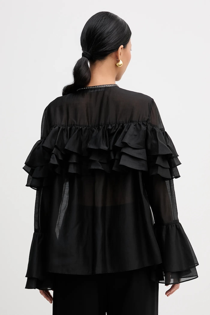 Îmbrăcăminte Karl Lagerfeld bluză B1W11011 negru