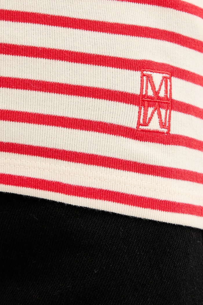 Marc O'Polo longsleeve din bumbac 600207452011 rosu