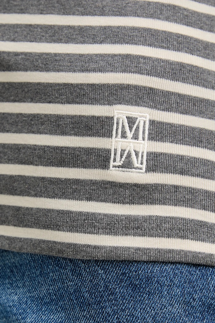 Marc O'Polo longsleeve din bumbac 600207452011 gri