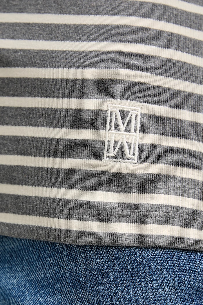 Marc O'Polo longsleeve din bumbac 600207452011 gri