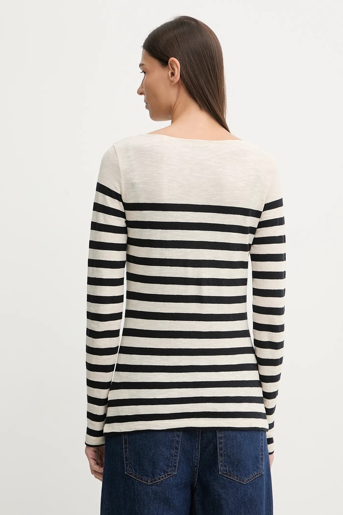 Îmbrăcăminte Marc O'Polo longsleeve din bumbac 600219652597 bej