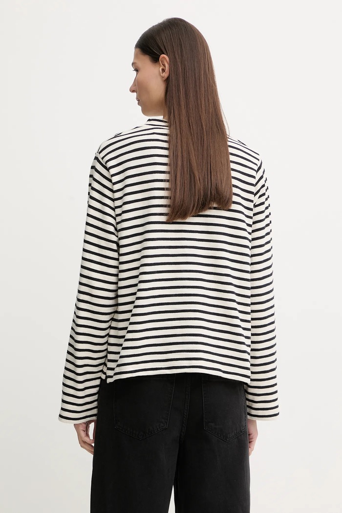 Îmbrăcăminte Marc O'Polo longsleeve din bumbac 600304752025 bej