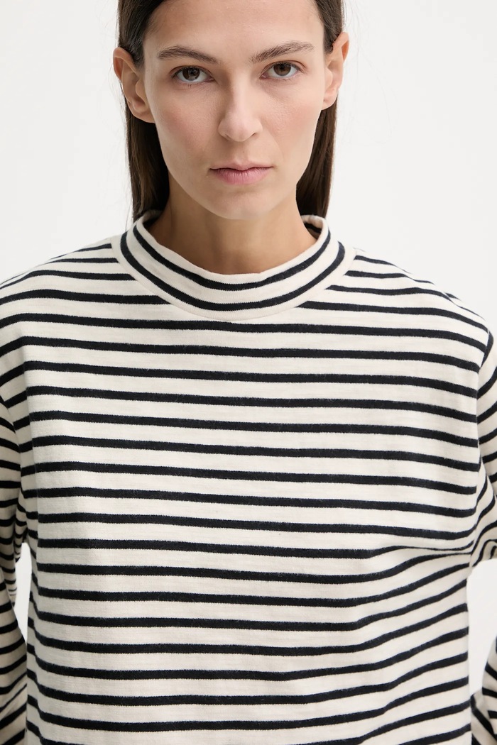Marc O'Polo longsleeve din bumbac bej 600304752025