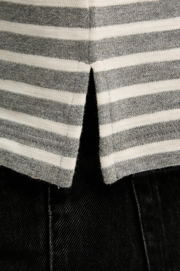 Marc O'Polo longsleeve din bumbac 600304752025 gri