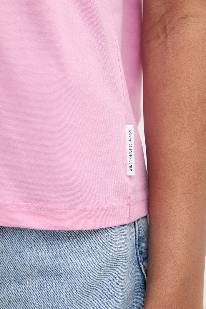 Marc O'Polo Basic t-shirt γυναικείο βαμβακερό 5000009290 ροζ