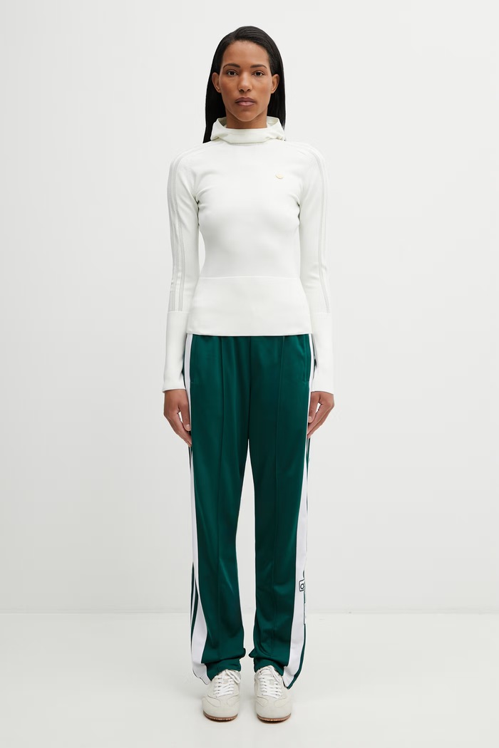 adidas Originals Knit Hooded Ls μπλούζα με κουκούλα γυναικεία KE1302 μπεζ