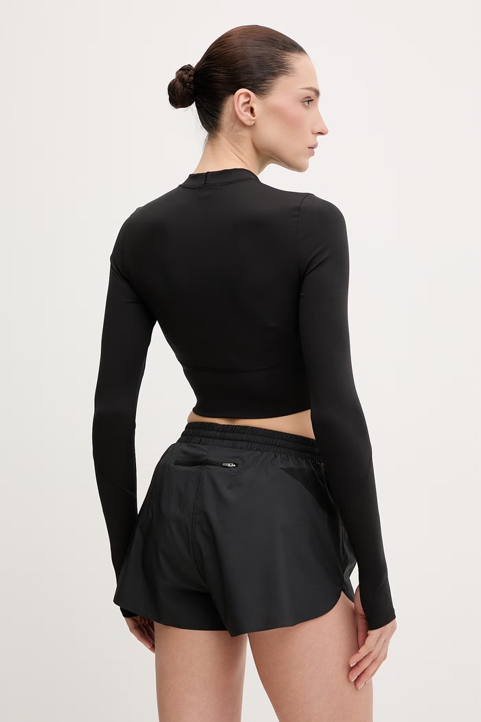 Oblečenie Tréningové tričko s dlhým rukávom adidas by Stella McCartney JW4566 čierna