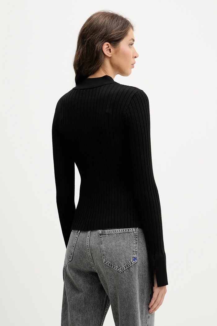 Odjeća Majica dugih rukava Karl Lagerfeld Jeans B1W18026 crna