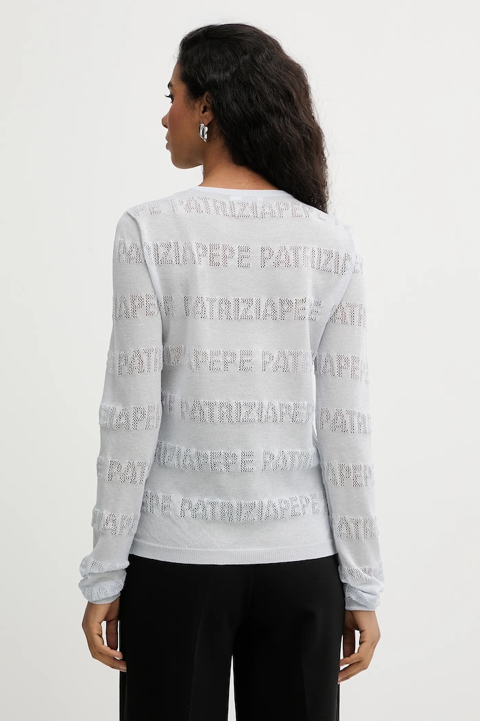 Oblečení Svetr Patrizia Pepe 8K0354.K303 modrá