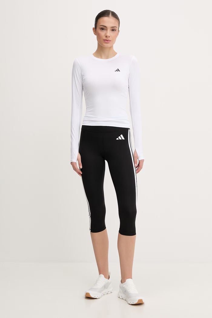 Блуза с дълги ръкави за трениране adidas Performance KD2211 бял SS26