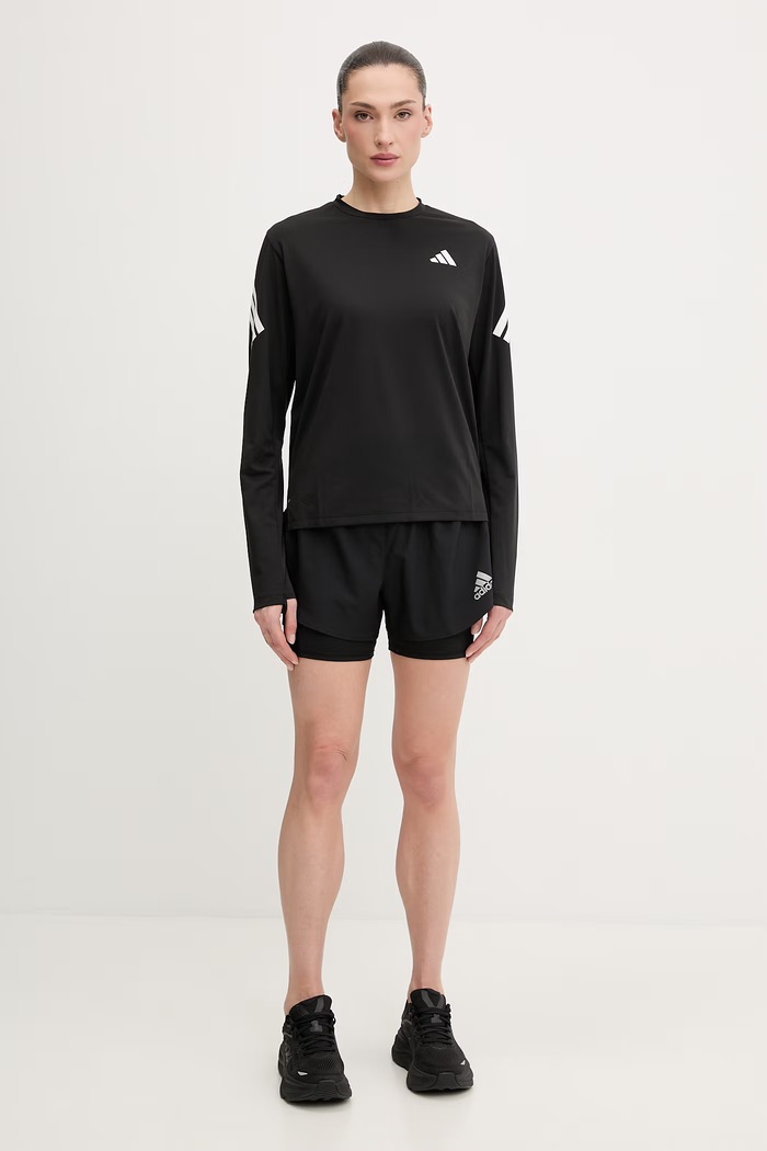 Tréningové tričko s dlhým rukávom adidas Performance adi365 KE6840 čierna SS26