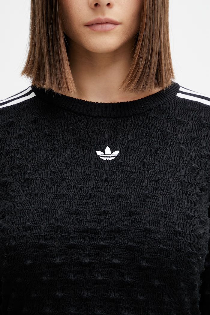 adidas Originals sveter dámsky s vlnou čierna KS6460.