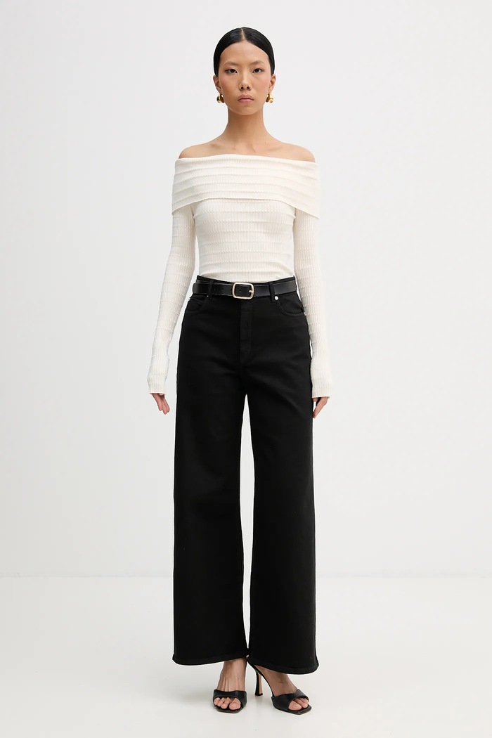 Marella longsleeve AQUILA 2613361091200 beżowy SS26