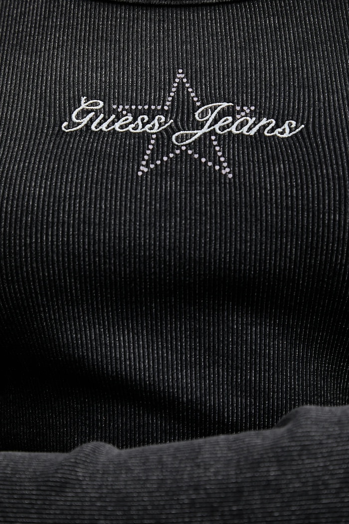 Guess Jeans hosszú ujjú W6RP24.KA0H1 fekete