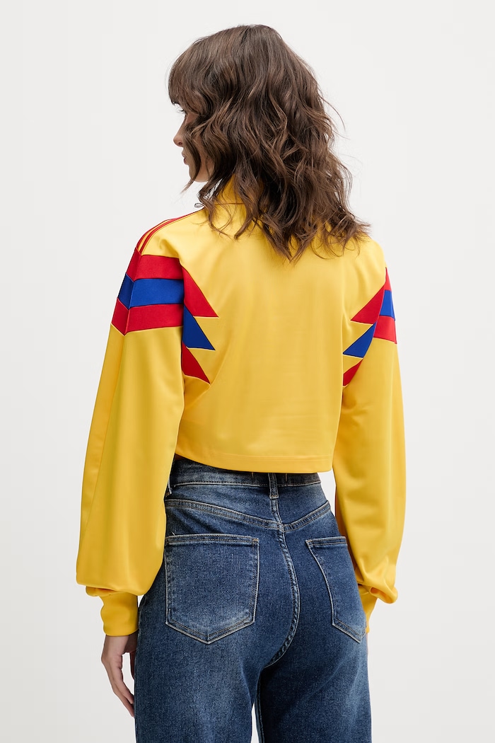 Oblačila adidas Originals majica z dolgimi rokavi ženska Colombia KE2299 rumena