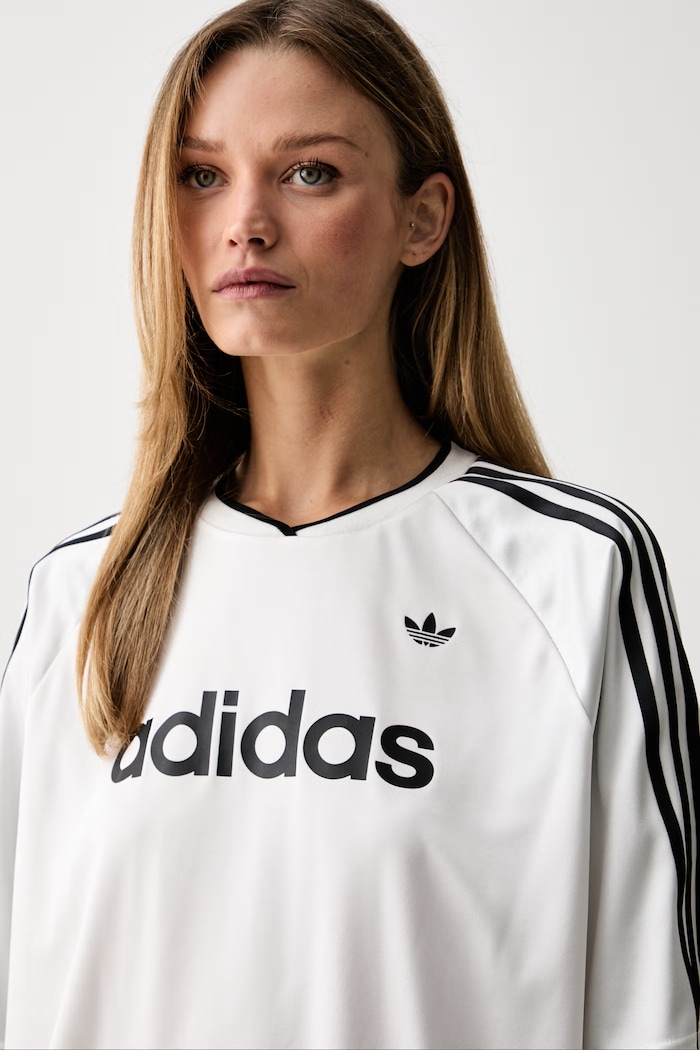 adidas Originals tričko s dlhým rukávom dámske biela KC8140