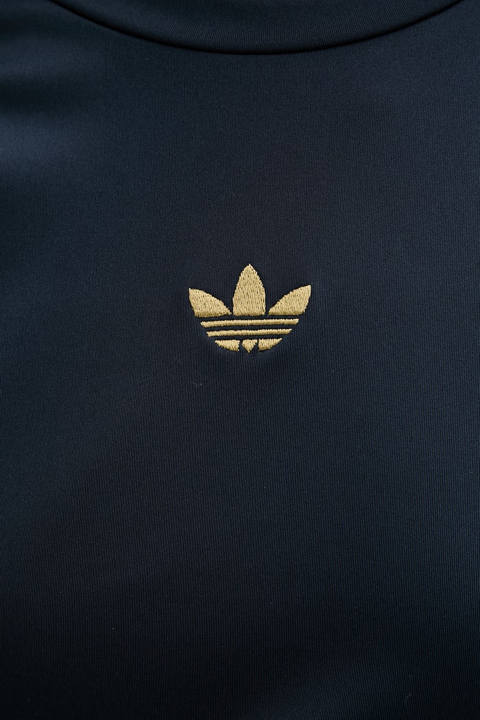 adidas Originals majica z dolgimi rokavi ženska KC9203 mornarsko modra