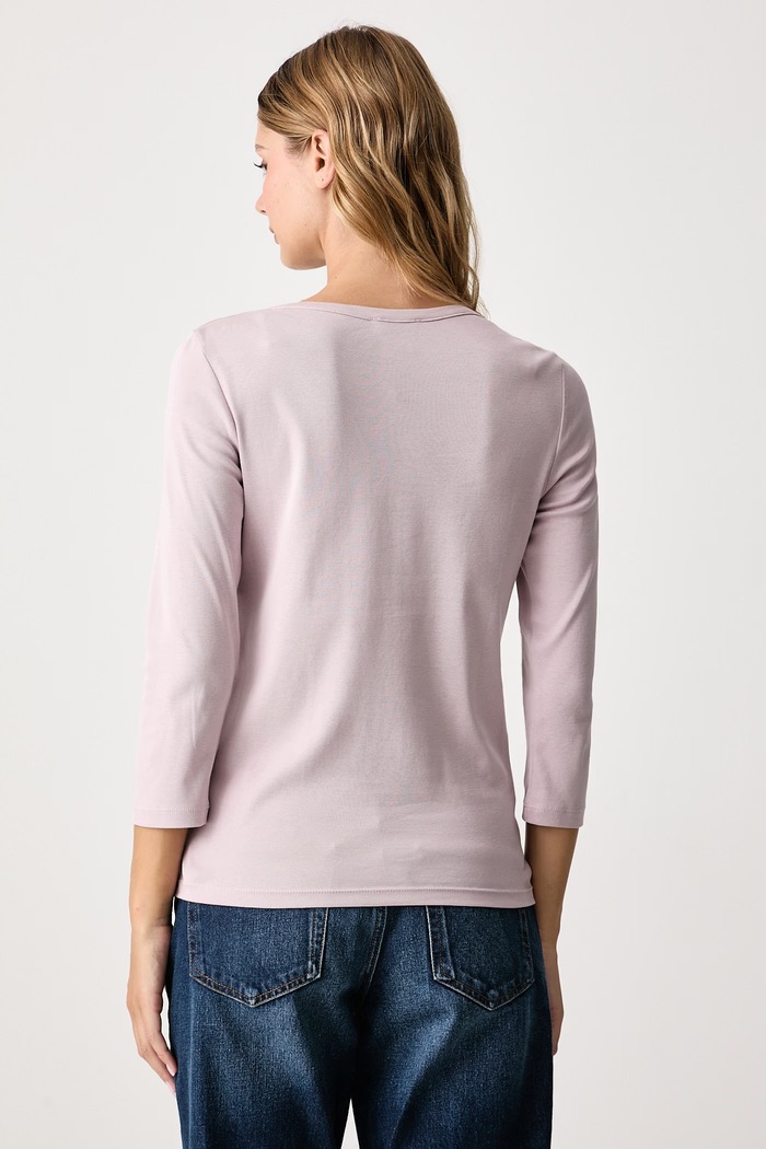 United Colors of Benetton Блуза с дълги ръкави дамска от памук 3GA8D10C4 розов SS26