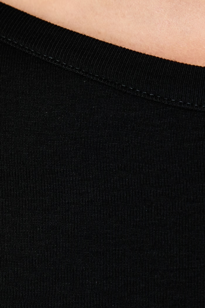 Блуза с дълги ръкави дамска от памук United Colors of Benetton 3GA8D10C4 черен