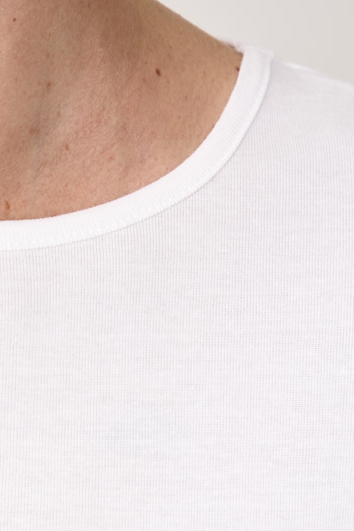 United Colors of Benetton Longsleeve damski bawełniany 3GA8D10CF biały SS26