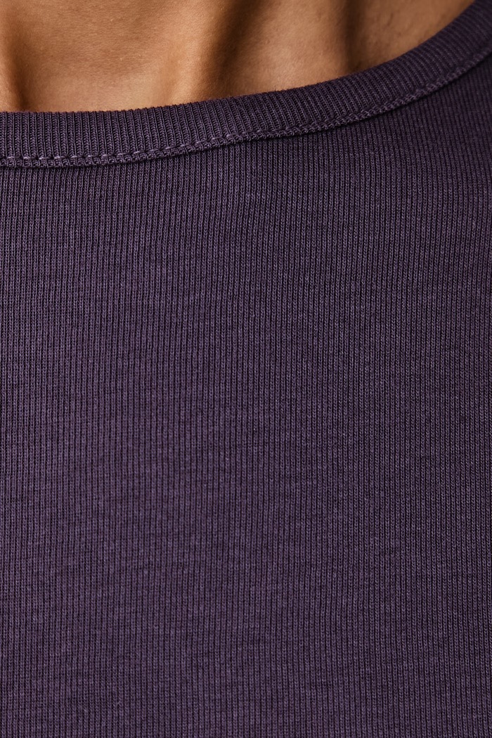 Odzież United Colors of Benetton Longsleeve damski bawełniany 3GA8D10CF fioletowy