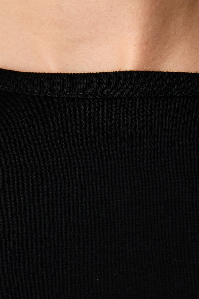 Odzież United Colors of Benetton Longsleeve damski bawełniany 3GA8D10CF czarny