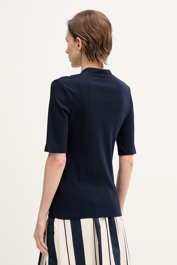 Îmbrăcăminte United Colors of Benetton tricou pentru femei, din bumbac 3GA8D400U bleumarin
