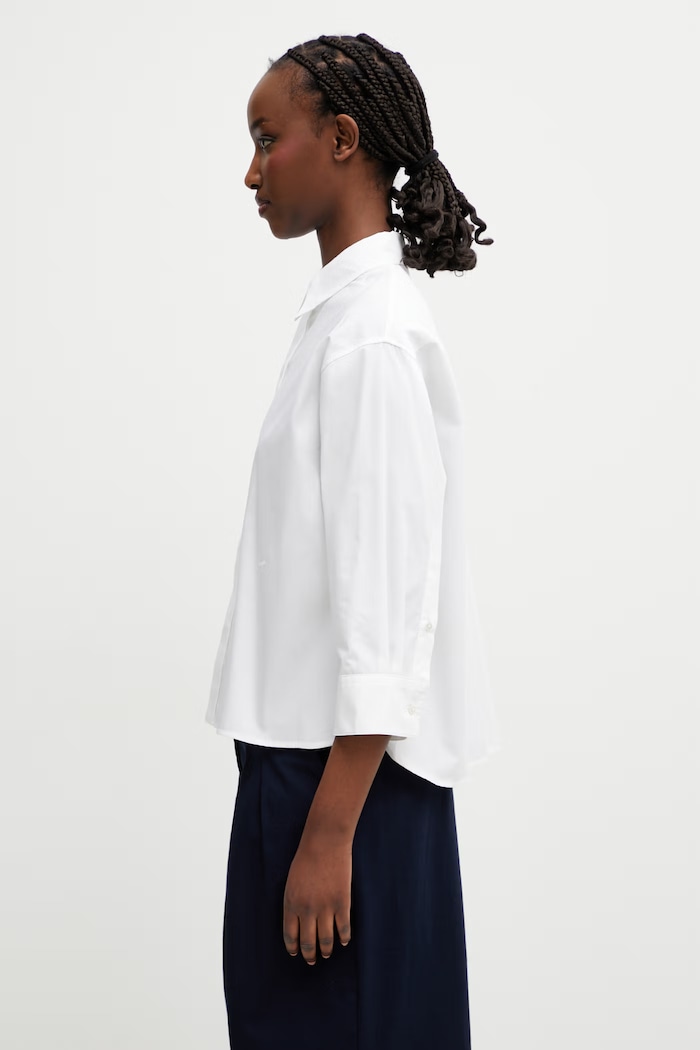 Kenzo Shirt LS сорочка бавовняна жіноча FG52UC2809LG білий SS26