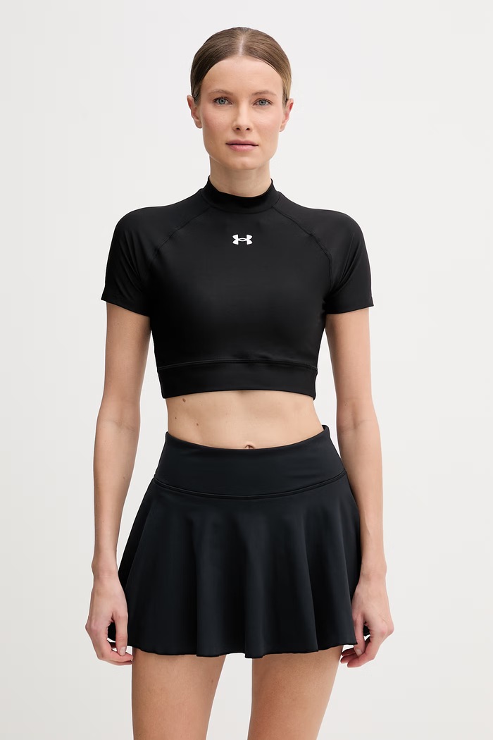 Under Armour tricou de antrenament de femei HeatGear negru 6010006