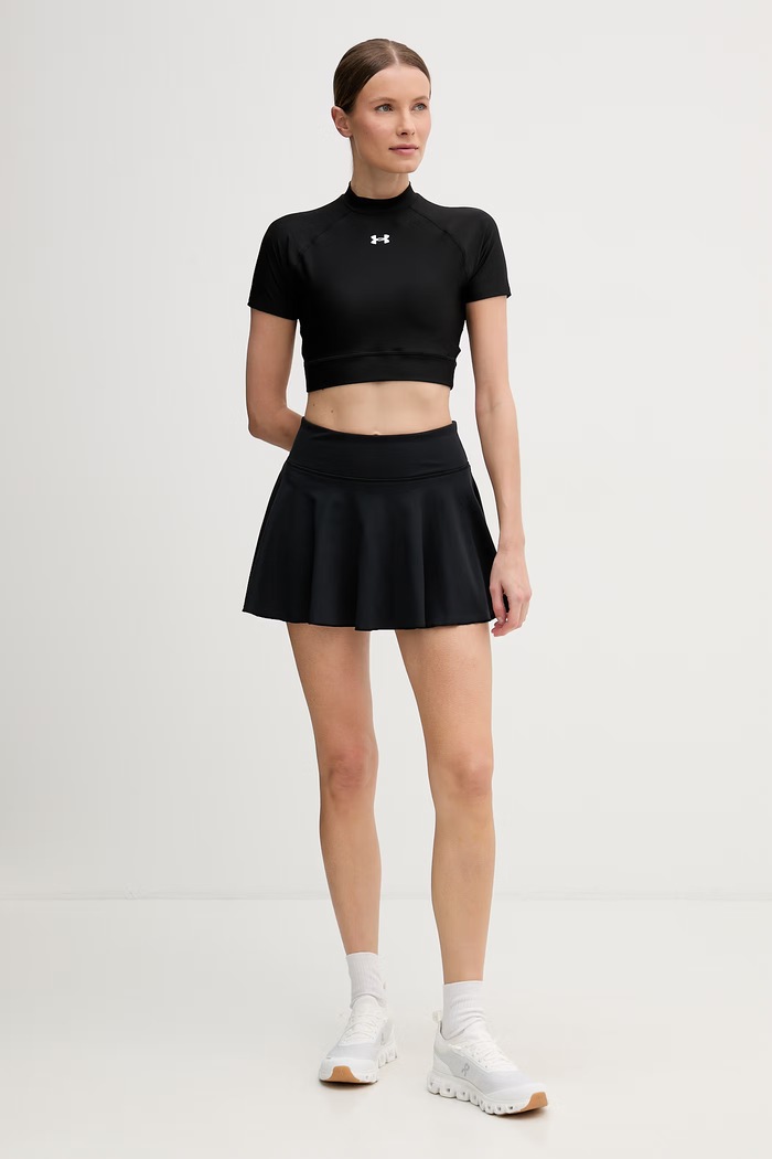 Under Armour tricou de antrenament de femei HeatGear 6010006 negru SS26