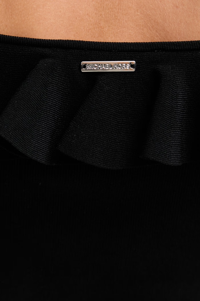MICHAEL Michael Kors bluză cu bretele pentru femei MS661G033D negru