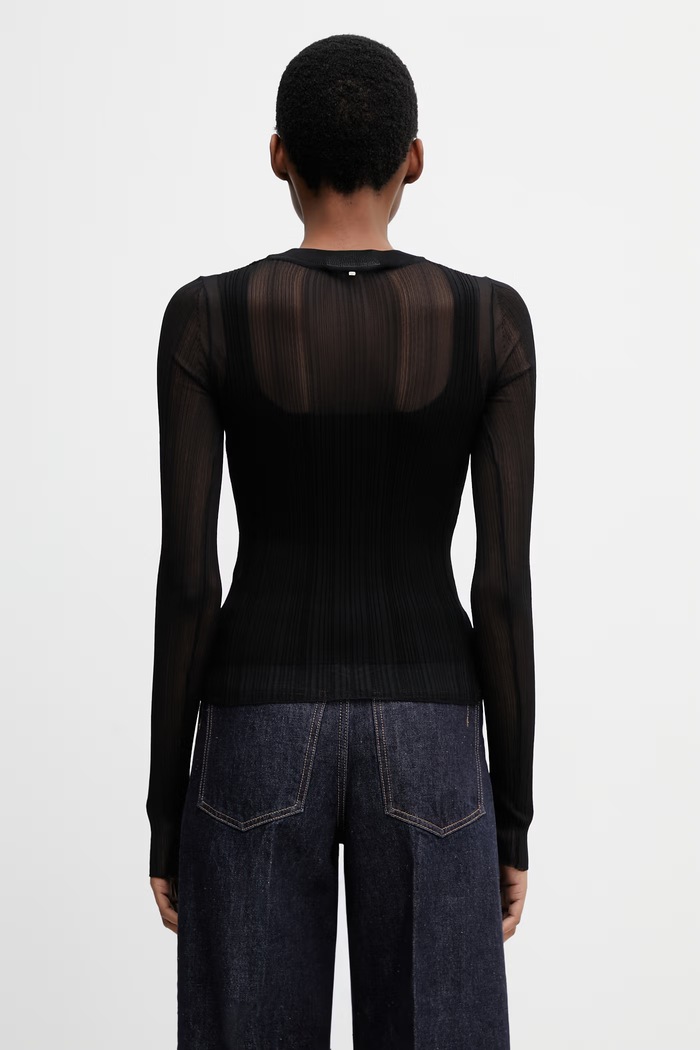 Clothing Sportmax Spxbuono plain women's blouse with viscose 2612361071600 black