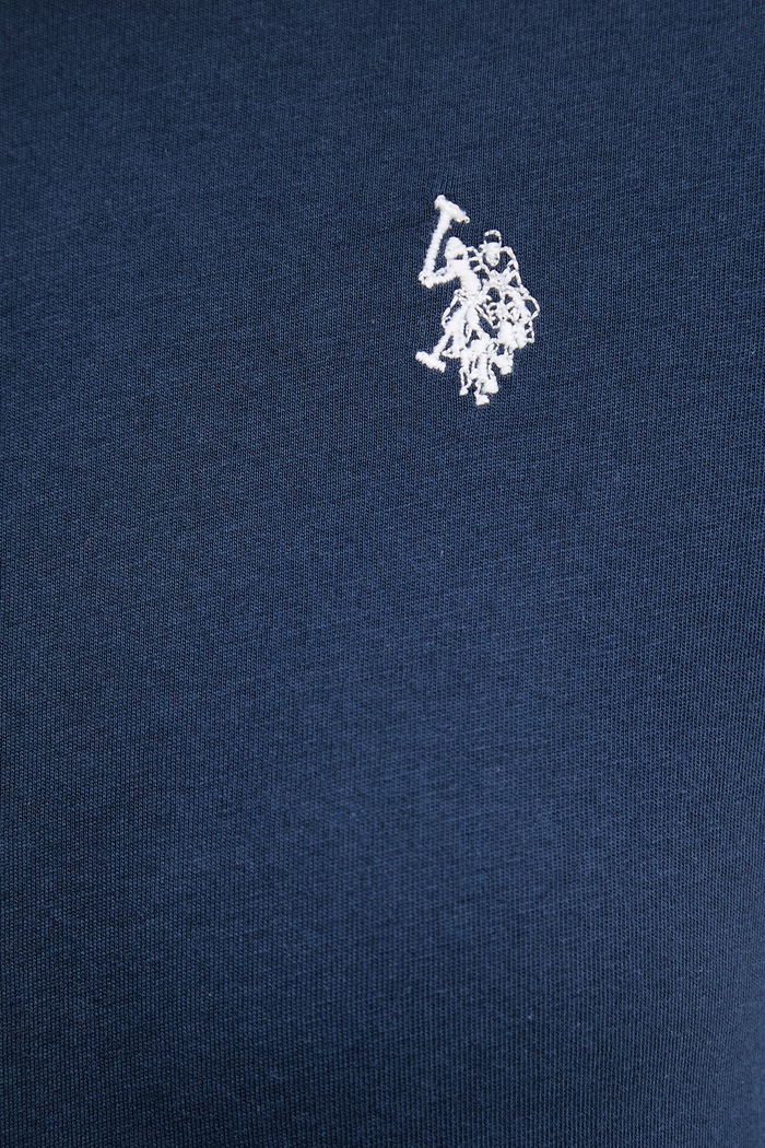 U.S. Polo Assn. longsleeve pentru femei, din bumbac WUP0785 bleumarin