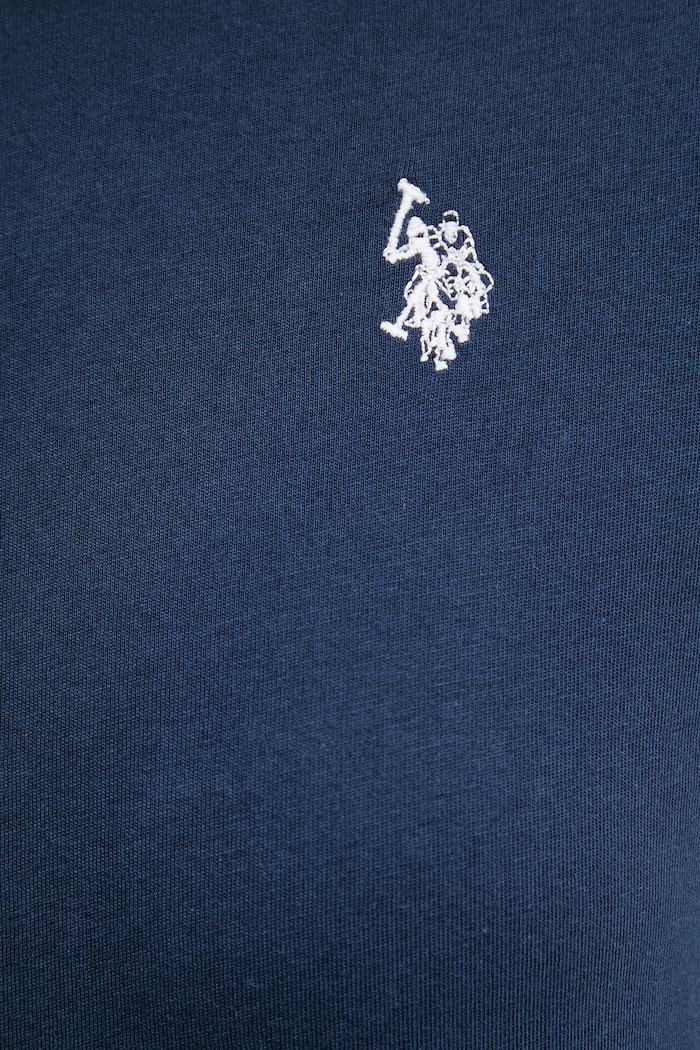 U.S. Polo Assn. longsleeve pentru femei, din bumbac WUP0785 bleumarin