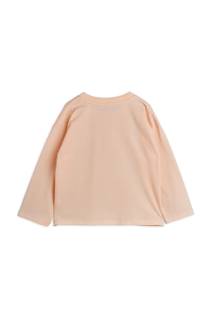 Detská bavlnená košeľa s dlhým rukávom Mini Rodini Heart 26120122 oranžová SS26