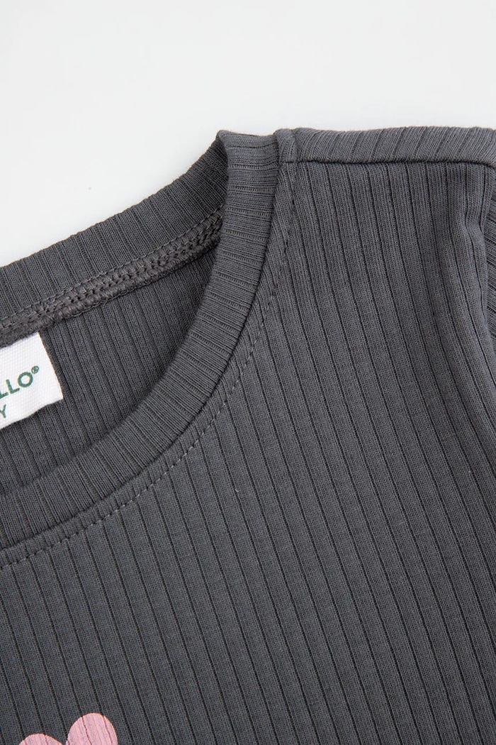 Dziewczynka Coccodrillo longsleeve dziecięcy WC6143103HGK granatowy