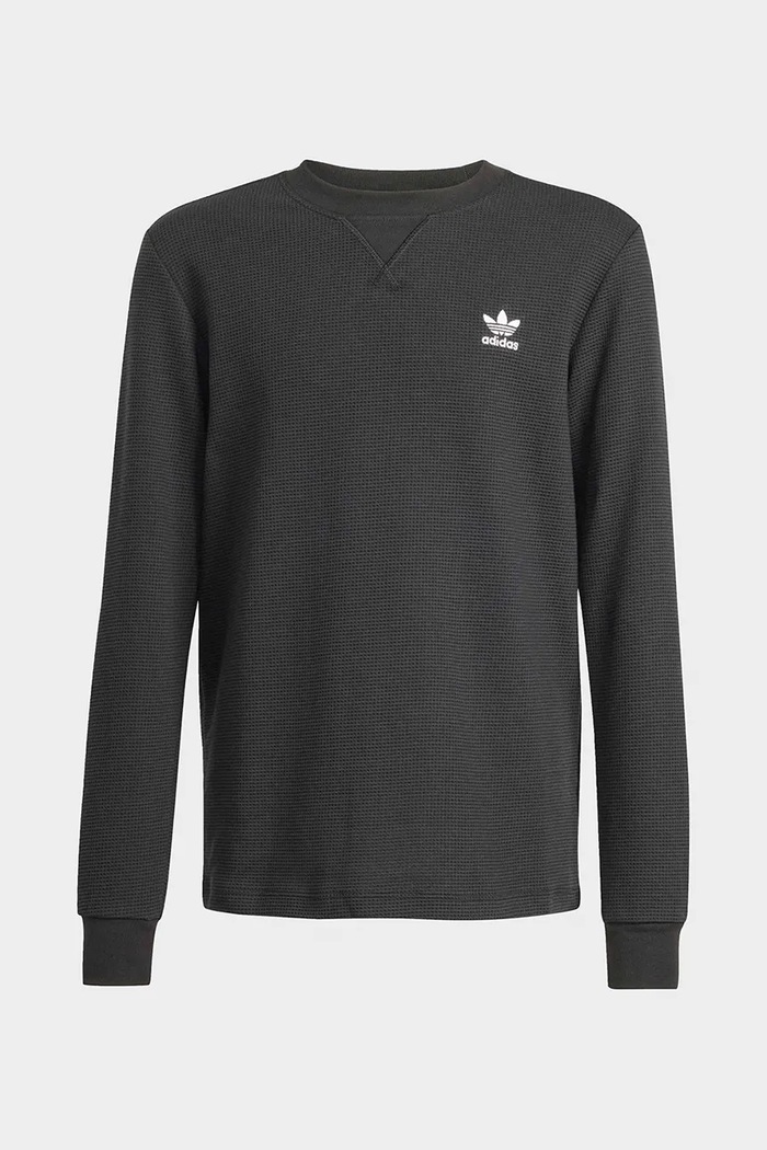 adidas Originals longsleeve copii KD5530 negru SS26