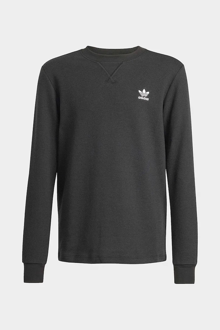 adidas Originals longsleeve copii KD5530 negru SS26