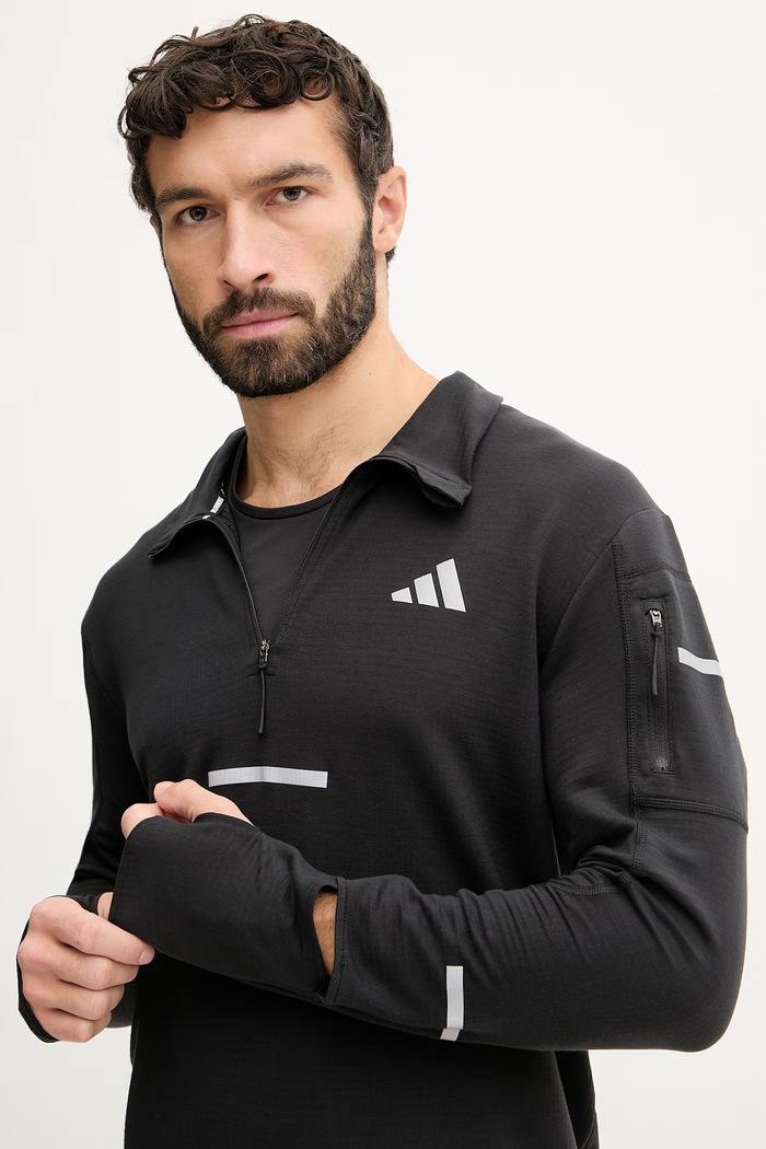 adidas Performance hanorac de jogging adi365 negru JP3843