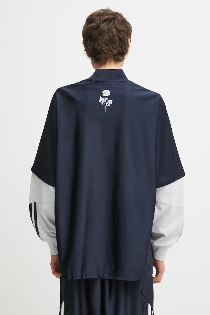 Odzież adidas Originals t-shirt x Willy Chavarria Dazzle Jersey KD1799 granatowy