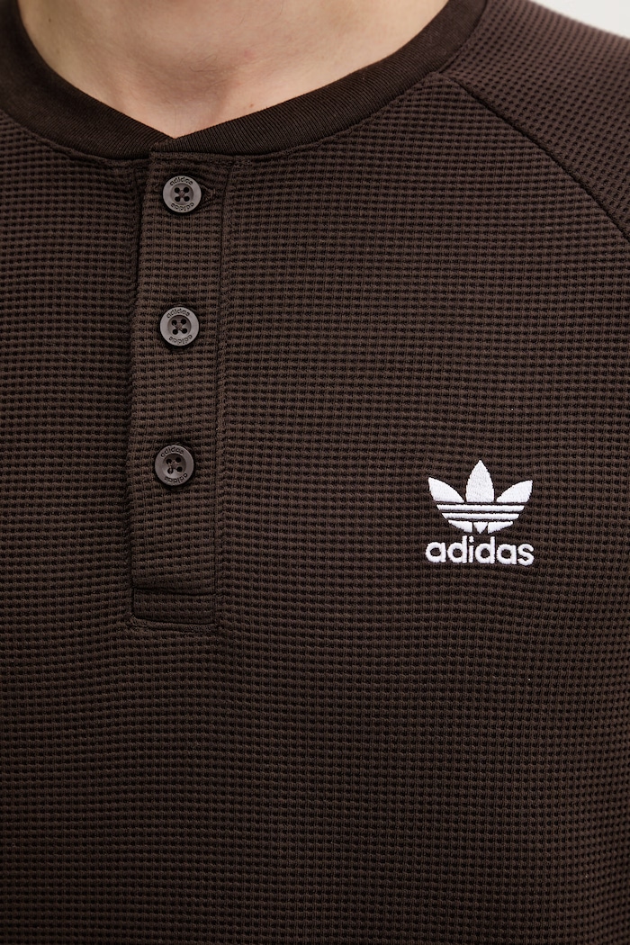 adidas Originals Tričko s dlhým rukávom pánske KE1133 hnedá