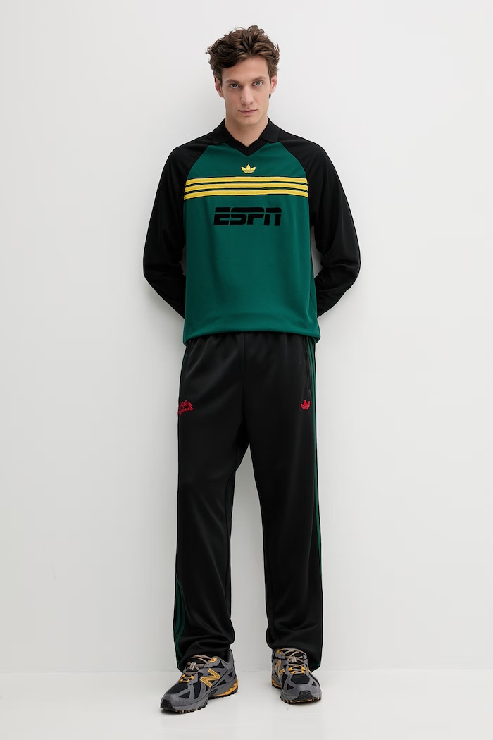 Tričko s dlhým rukávom adidas Originals KE3315 zelená SS26
