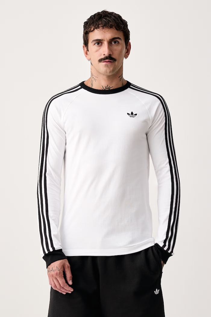 adidas Originals Longsleeve męski bawełniany biały KE3545