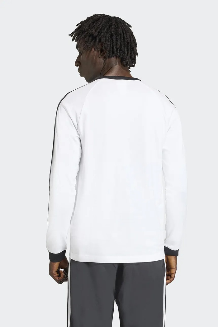 adidas Originals Μακρυμάνικο ανδρικό βαμβακερό KE3545 λευκό SS26