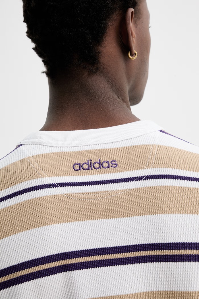 Tričko s dlhým rukávom adidas Originals KS6849 béžová