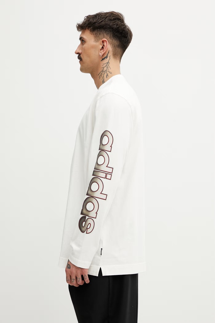 adidas Originals men's cotton longsleeve KS6859 beige SS26