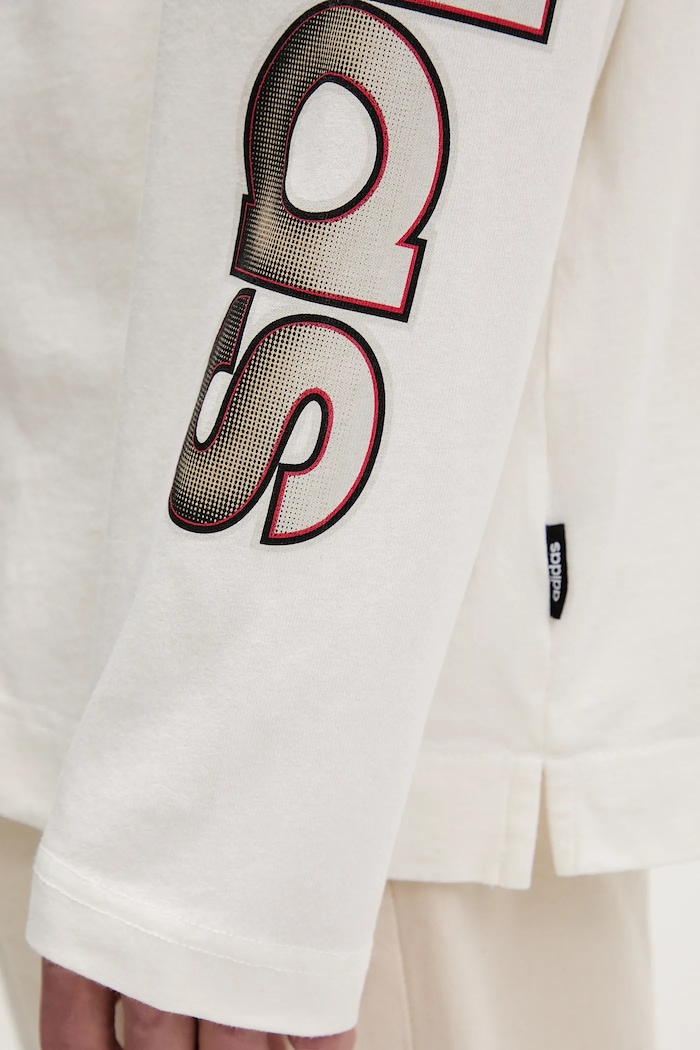 adidas Originals longsleeve bărbătesc din bumbac KS6859 bej