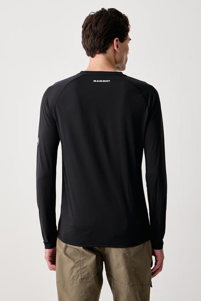Odzież Mammut Longsleeve męski Ducan 1016.02060 czarny